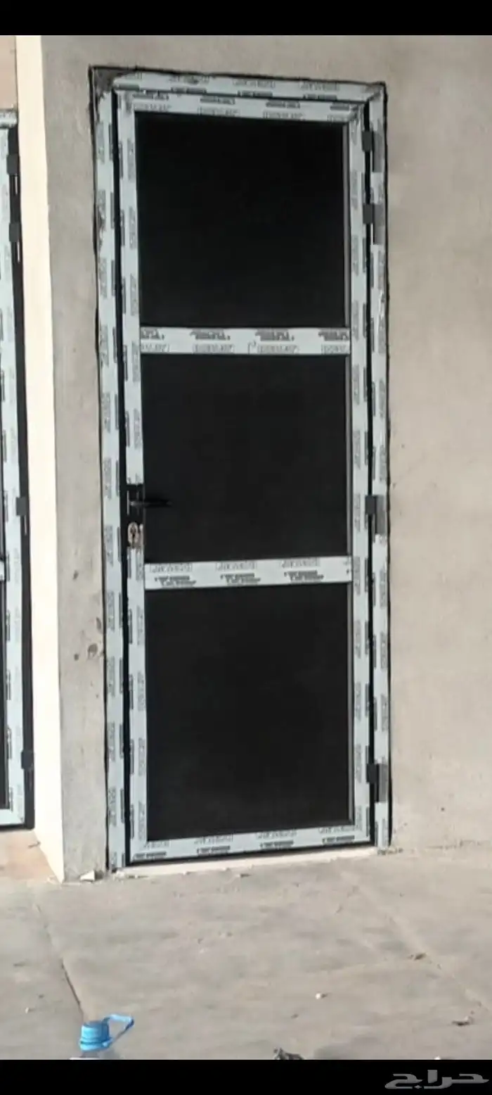 AlMunim wooden doors with iron 18