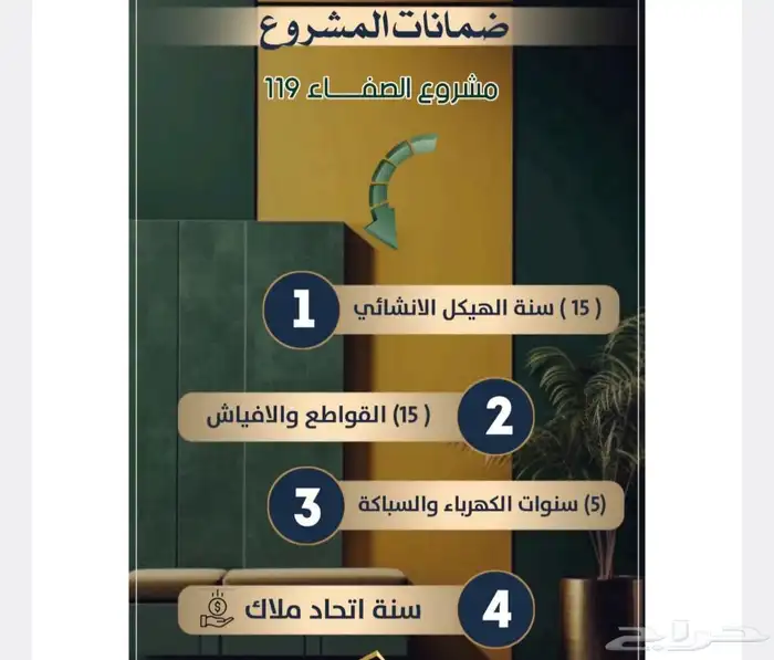 شقق فاخره للتمليك غرفتين وثلاث و4غرف و5غرف حي الصفا 6
