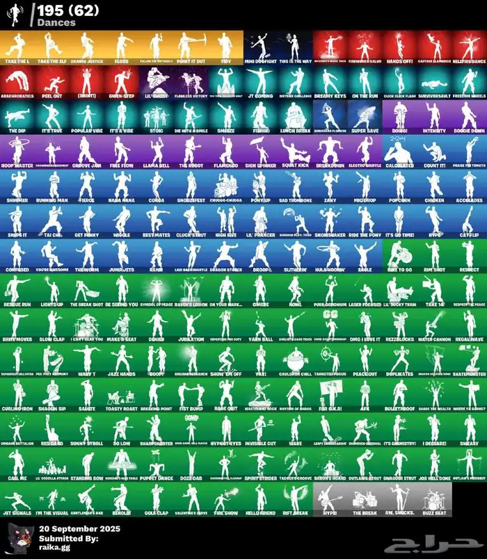 حساب بلاك نايت فورت نايت 4