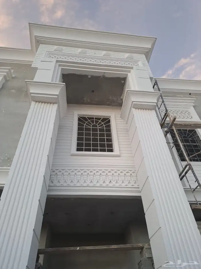 من بعض أعمالنا الجبس الفرنسي وجهات مع الفوم الحجري 4