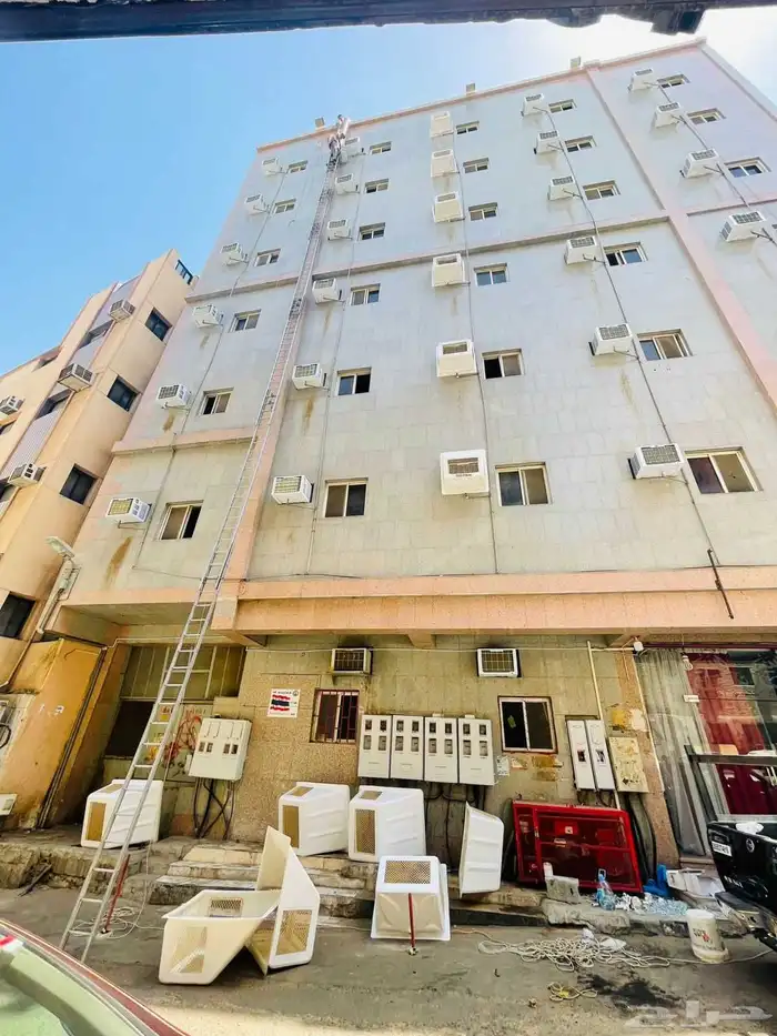 تركيب اغطية المكيفات غطاء مكيف فيبر شباك طارد الطيور 6