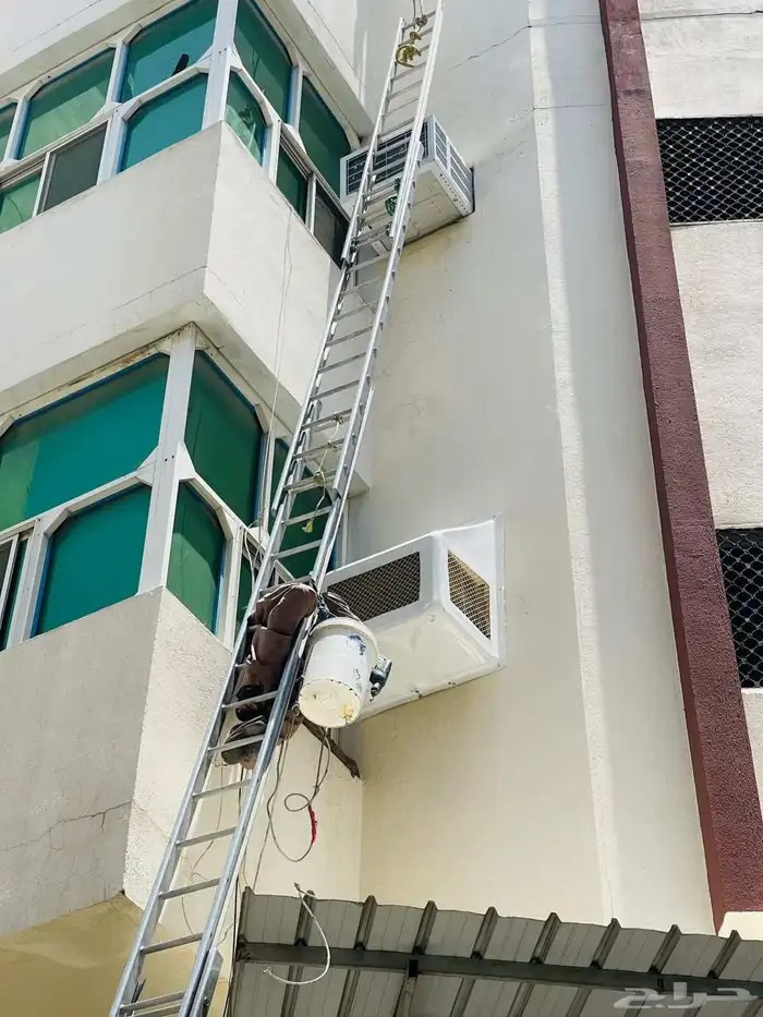 تركيب اغطية المكيفات غطاء مكيف فيبر شباك طارد الطيور 0