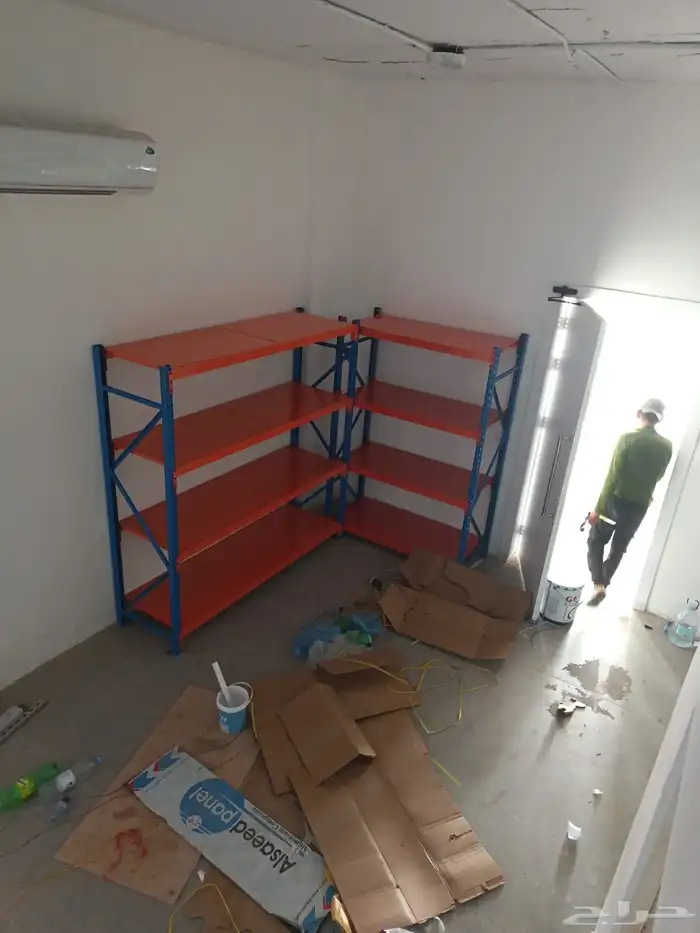 رفوف تخزين مستودعات 3