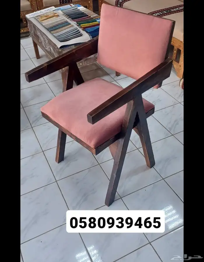 كراسي كوفي وطاولات خشب سويدي 2