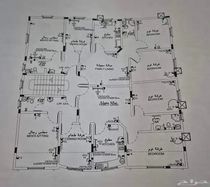 فرصة استثمارية  عمارة 634م2 بحي الصواري 3