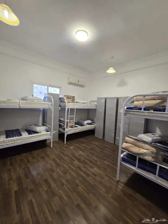 سرير حديد دورين دور واحد مرتبه بطانيه دولاب حديد جديد 9