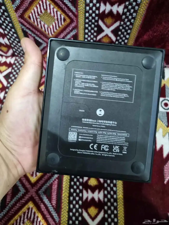 ميزان قهوة واوزان الجرام تايم آند مور استخدام بسيط 1
