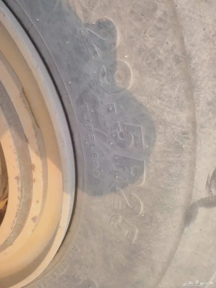 كفرات شيول 29 5 25 سلك شبه جديد 3