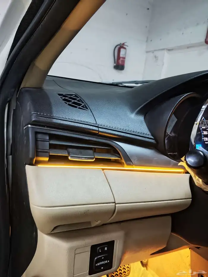 تركيب لد داخلي64 لون يارس موديل 2017 حيكم الله 6