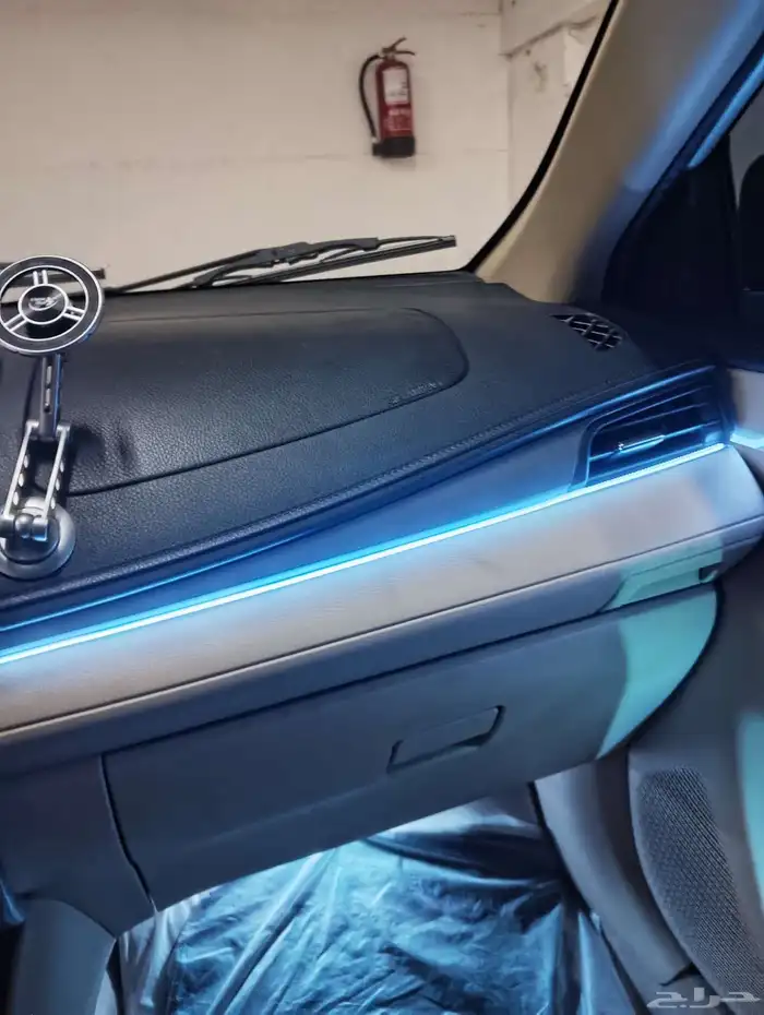 تركيب لد داخلي64 لون يارس موديل 2017 حيكم الله 8