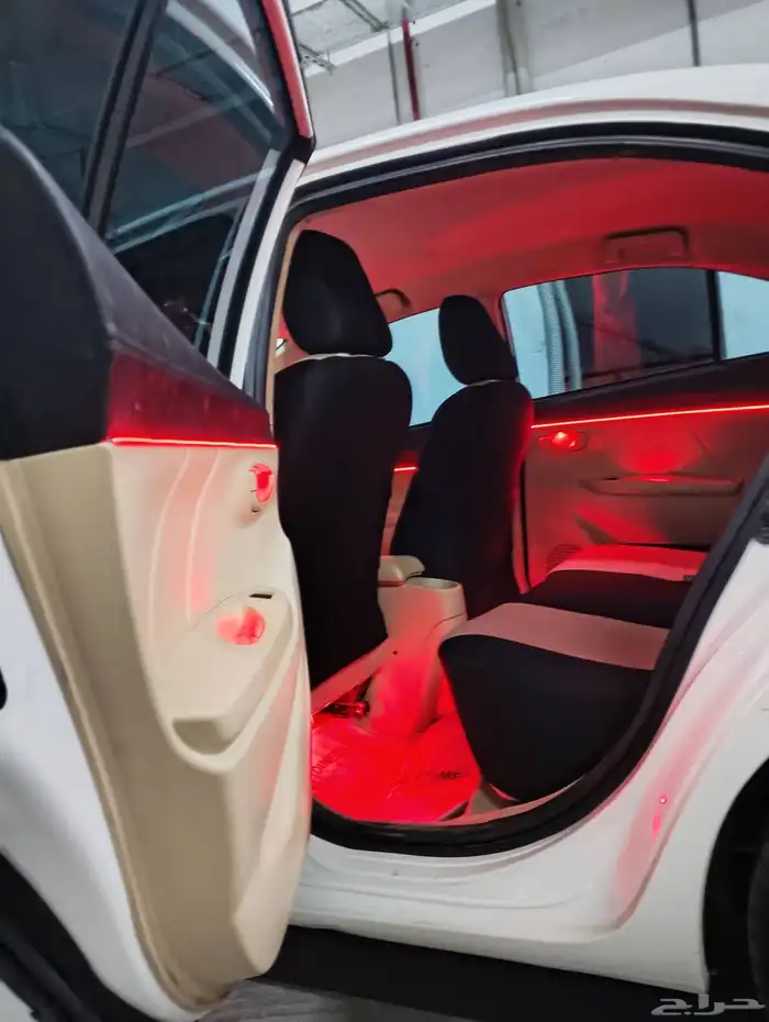 تركيب لد داخلي64 لون يارس موديل 2017 حيكم الله 0