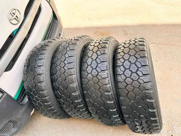 نعرض لكم كفرات ابو لبنه ياباني مضمون علا الشرط 245 75 17 0