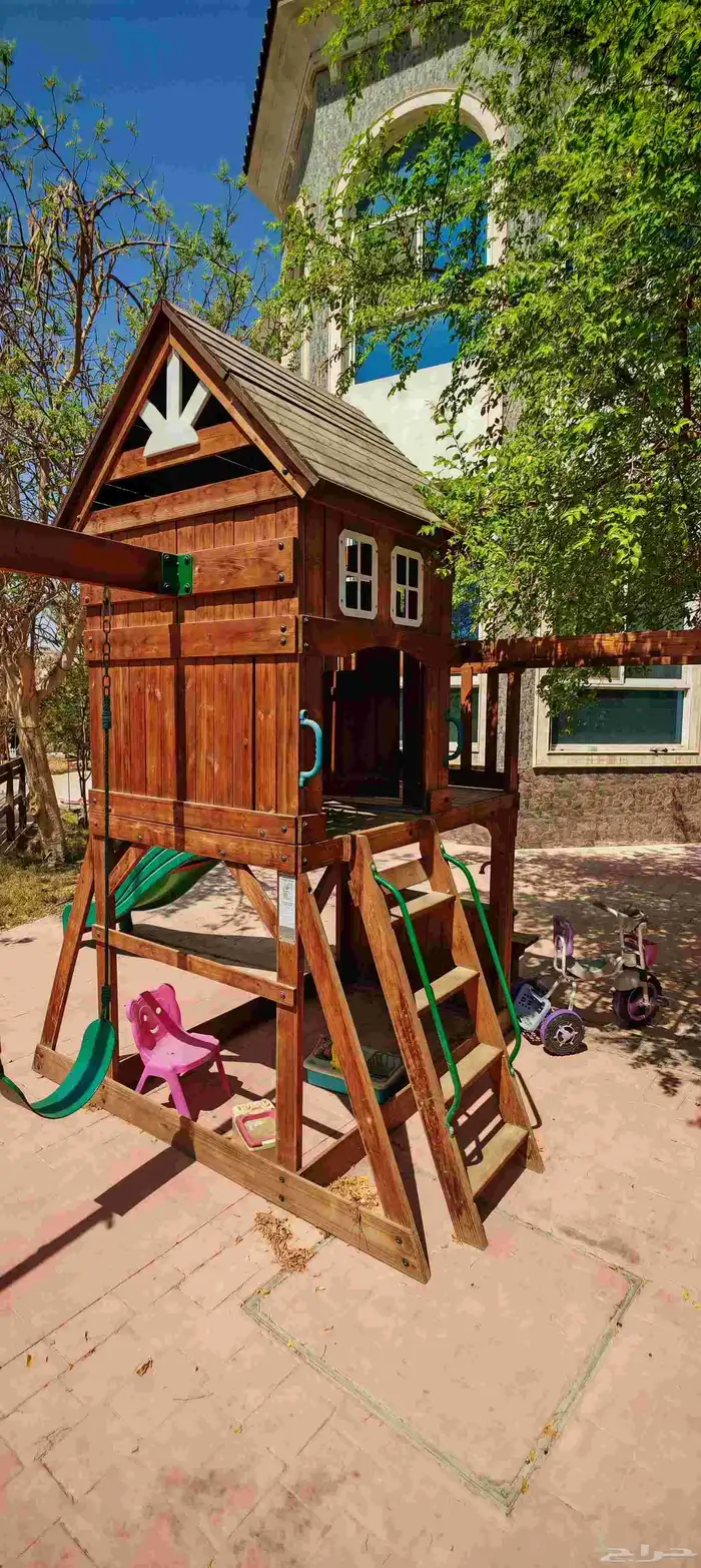 لعبة أطفال زحليقا ومراجيح وتسلق 0