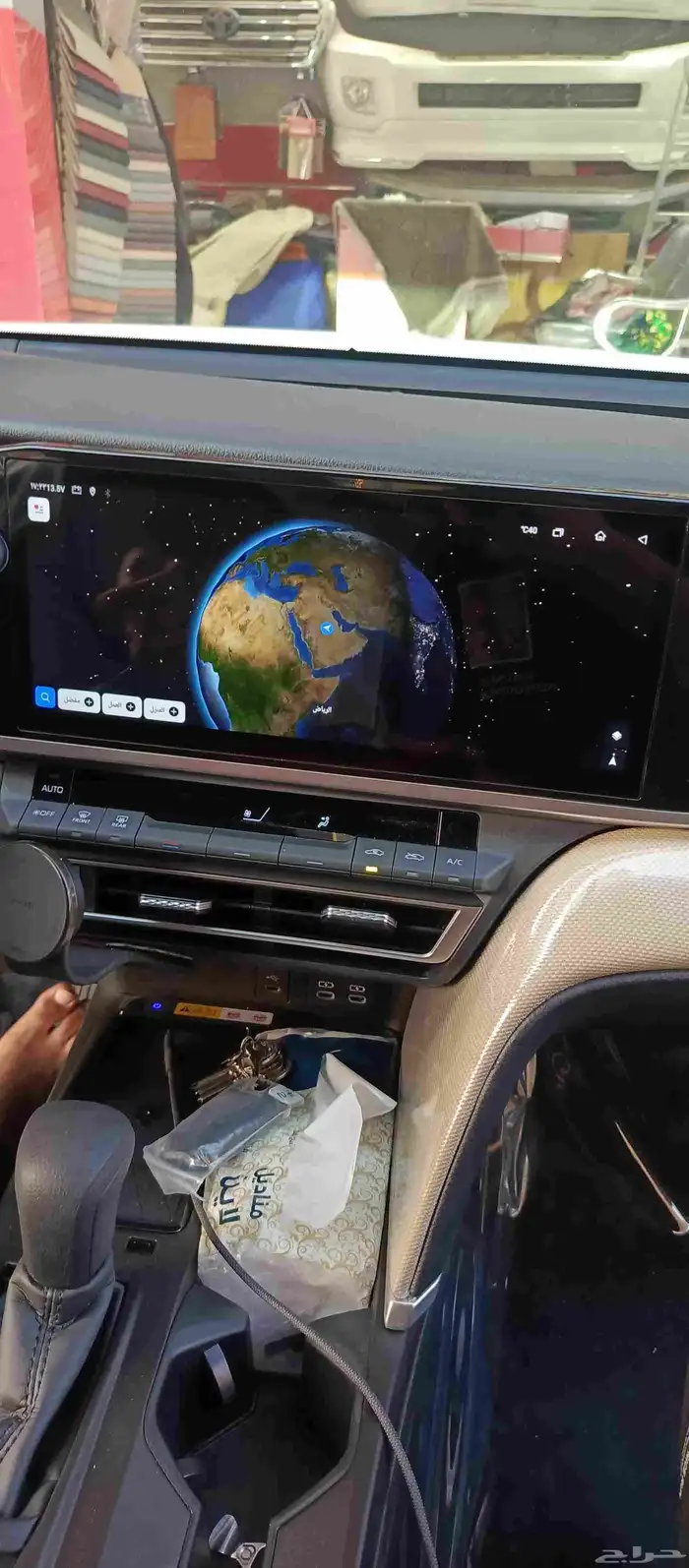 شاشه كامري لوميان موديل 2025 بدوان اي توليف 2