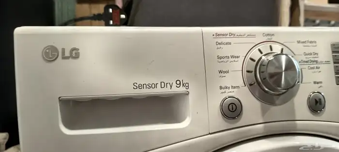 نشافه ملابس LG وغسالة اتوماتيك من كاندي (CANDY) 4