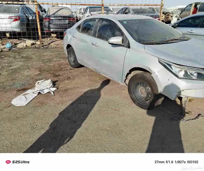 تشليح قطع غيار تويوتا كورلا موديل 2017 6