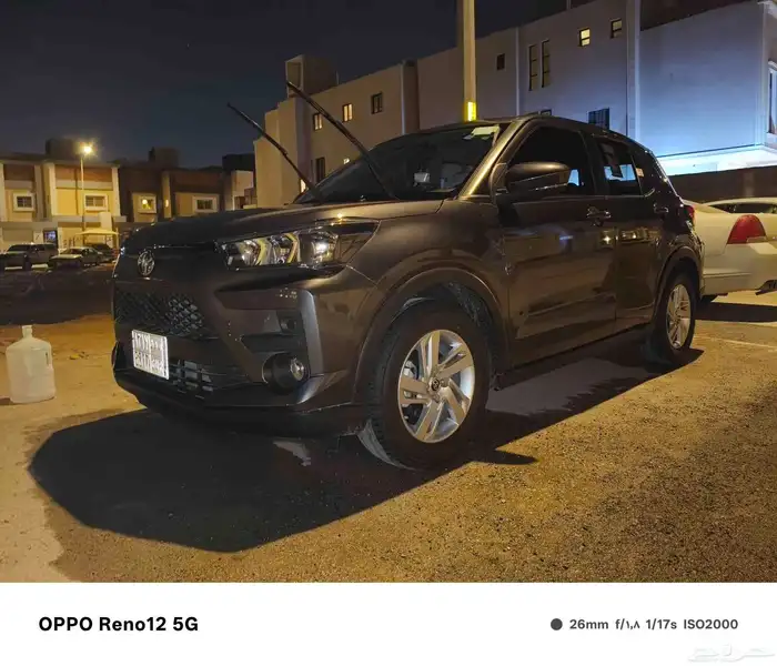 تويوتا رايز 2024 ممشي 16000للتنازل بدون مقابل قيمه التنازل و 3