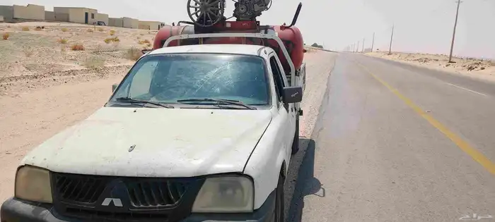 بنشر متنقل متكامل للبيع سياره مستبيشي2005 بنشر متنقل متكامل 0