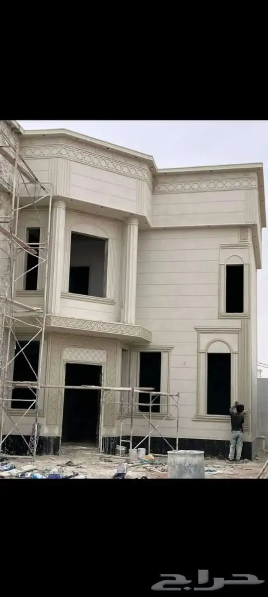 ديكورت خارجيه ليسه ملونه بديل للحجر الطبيعي 0