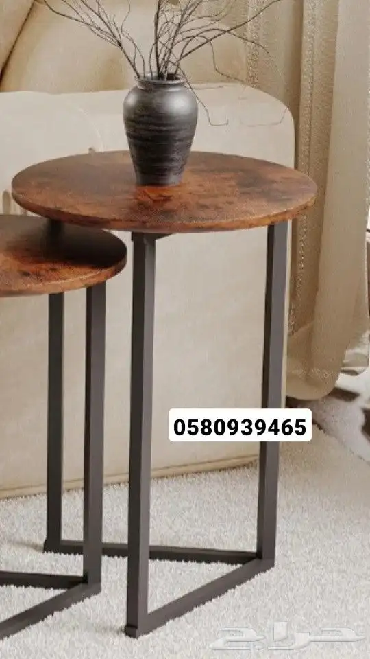 كراسي كوفي وطاولات خشب سويدي 11