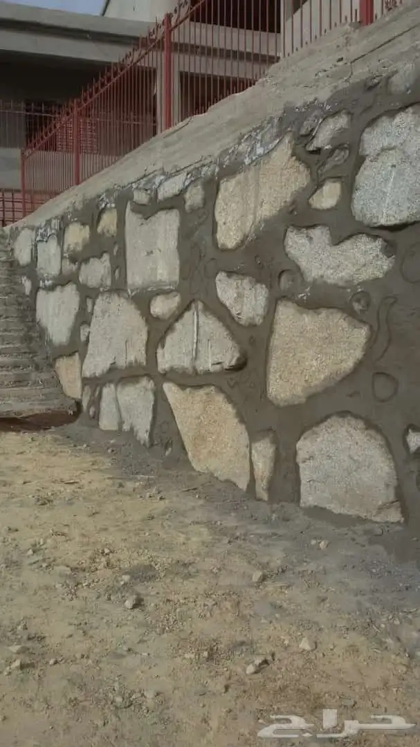 اعمال جدران حجر كبير وصغير ربراب تكحيل طرطشه اعمال تراثيه في 7