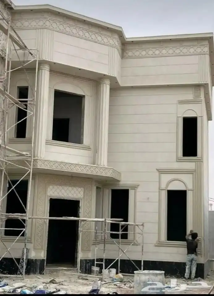 ديكورت خارجيه ليسه ملونه بديل للحجر الطبيعي 7