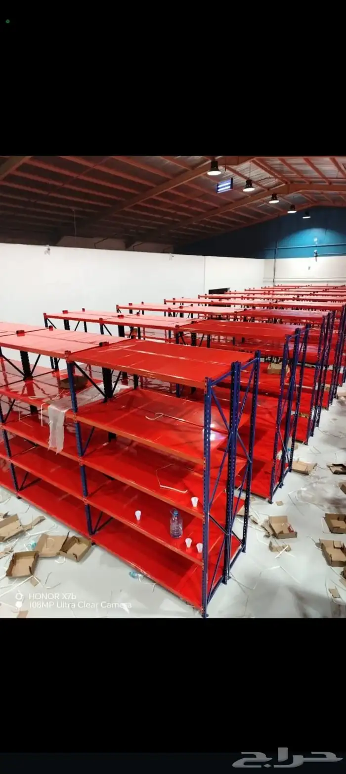 رفوف تخزين مستودعات 2