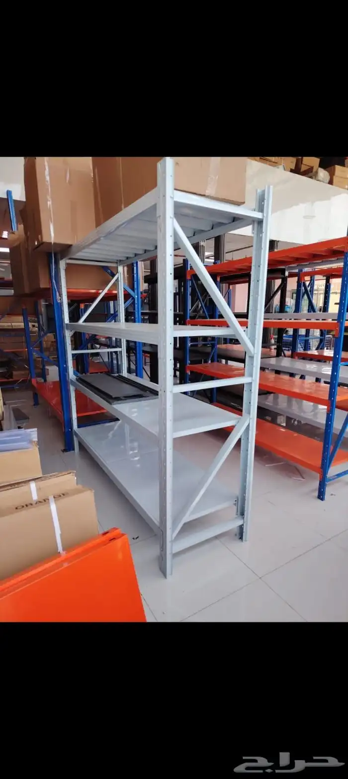 رفوف تخزين مستودعات 7