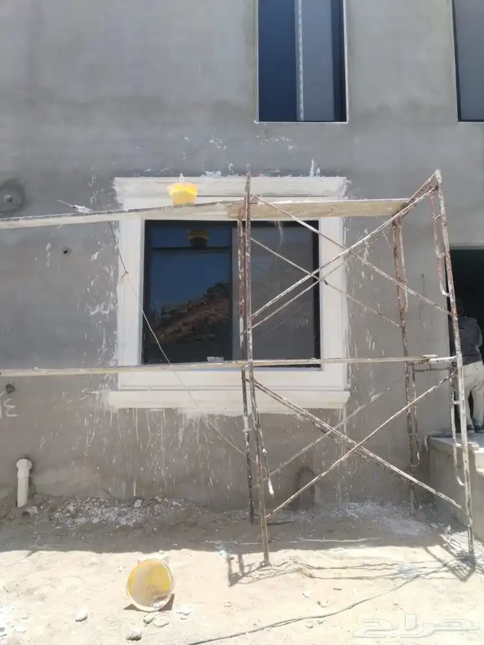 من بعض أعمالنا الجبس الفرنسي وجهات مع الفوم الحجري 9