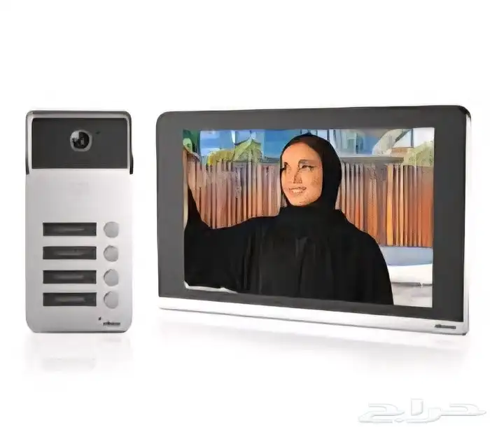 انارة وادوات كهرباء انتركوم شاشة و كاميرا باب 4