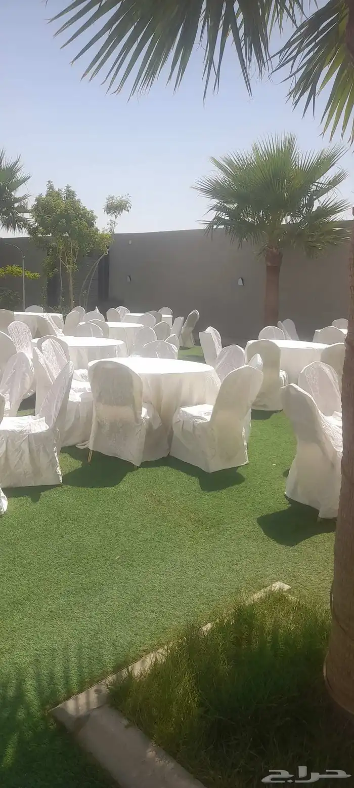 تاجير للحفلات والمناسبات فرش من كل الانواع وكراسي ملكي وخيام 8