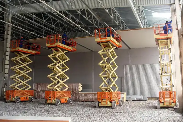 ابوصالح لتأجير الرافعات المقصيه سيزرلفت مانلفت للايجار 1