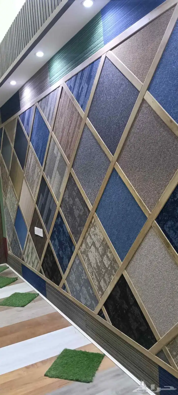 موكيت مكاتب مربعات50 في 50 موكيت بلاط 0