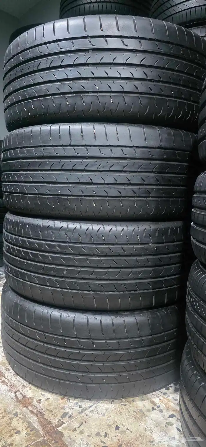4 كفرات كونتيننتال مقاس 265 45 21 2