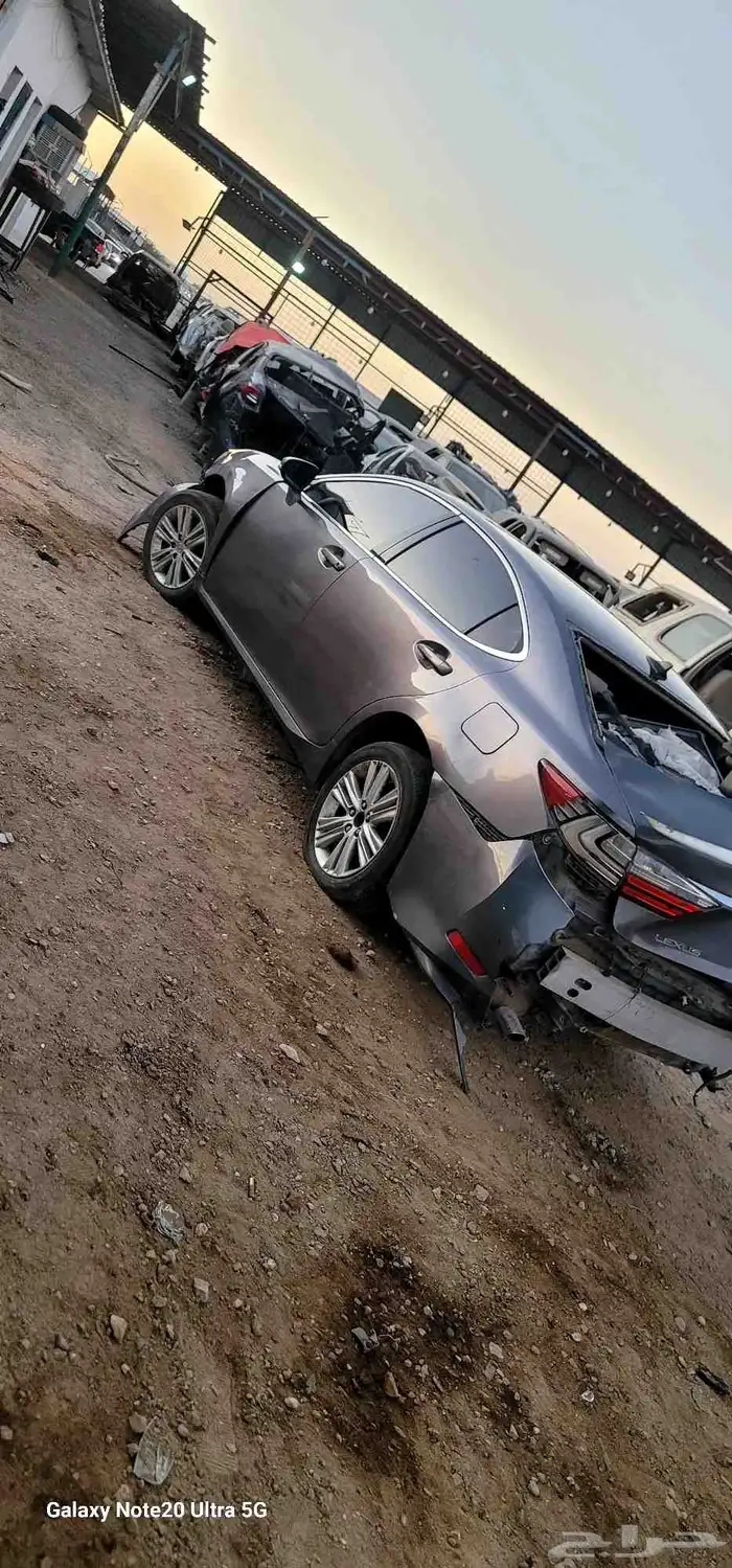 تشليح لكزس ES350 موديل 2014 قطع غيار فقط 3