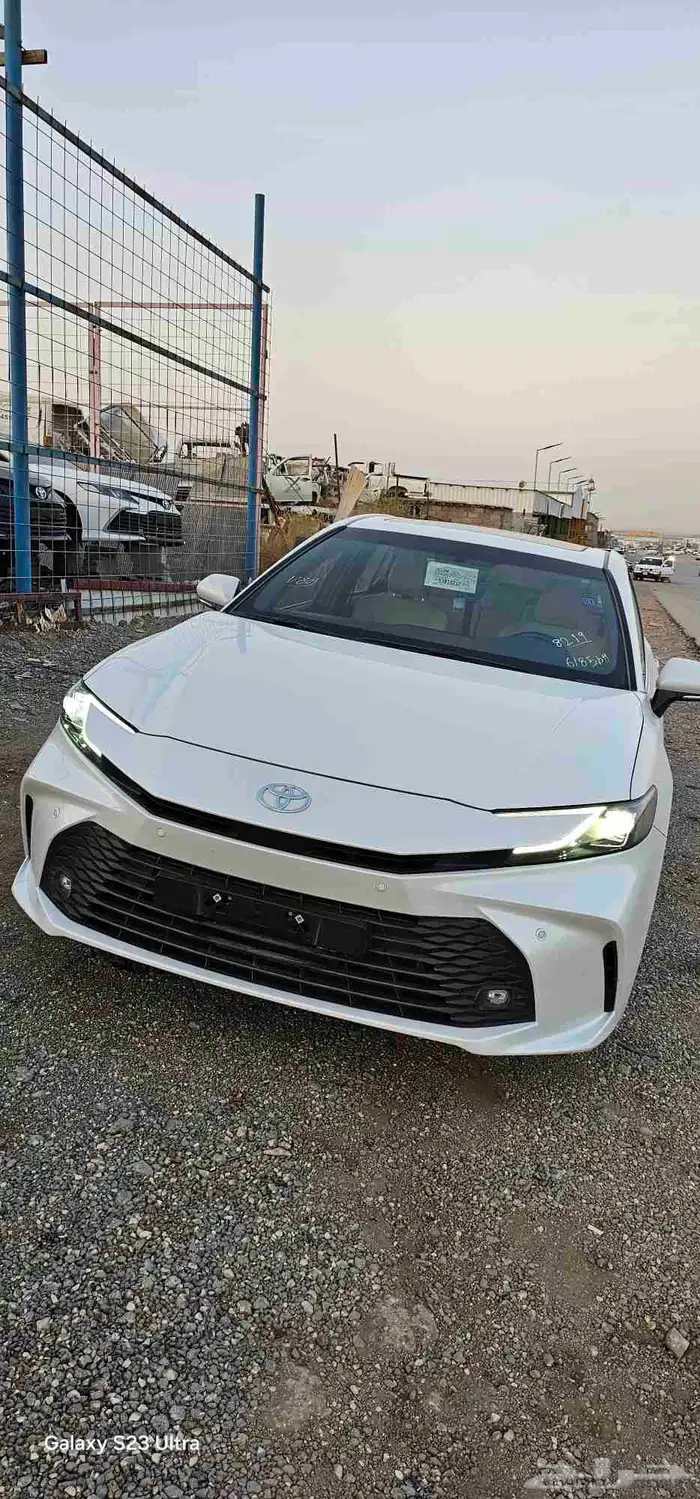 كامري 2025 تشليح قطع غيار مصدوم تويوتا 2