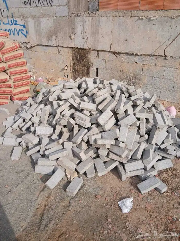 بطحاء اسمنت طوب عتب خرسانة قلاب دينة بلاط طرطشة رصيف بندورة 5