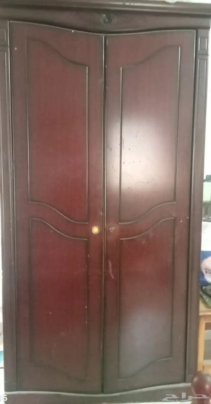 تكييف شباك سرير ايكيا حديد دولاب درفتين 1