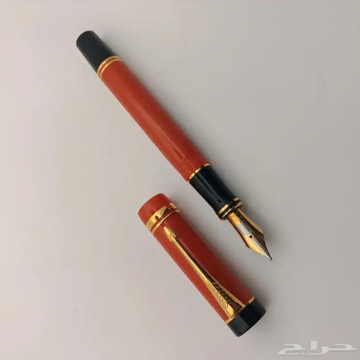 قلم باركر دوفولد حبر ريشه 18K 4
