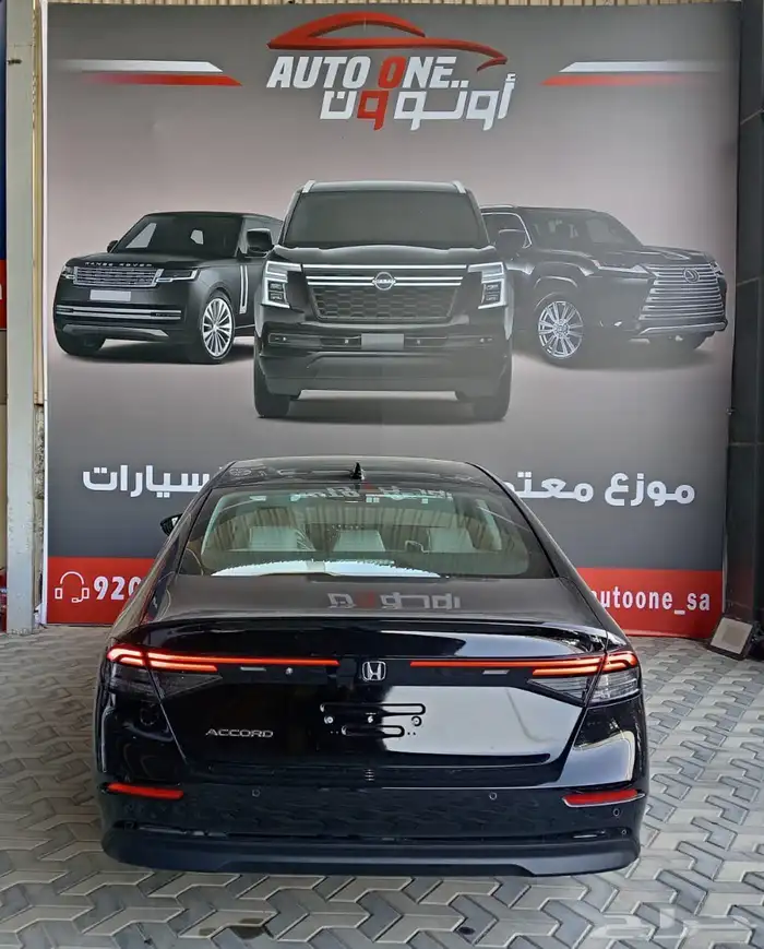 هوندا اكورد ال اكس استاندر موديل 25 كاش وتقسيط 6