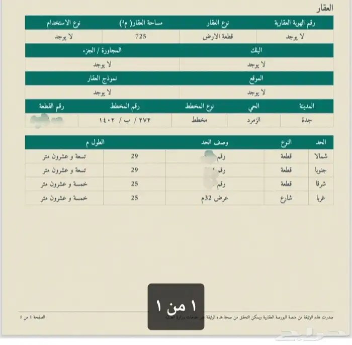 للبيع موقع تجاري مدينة جدة-أبحرالشمالية 2