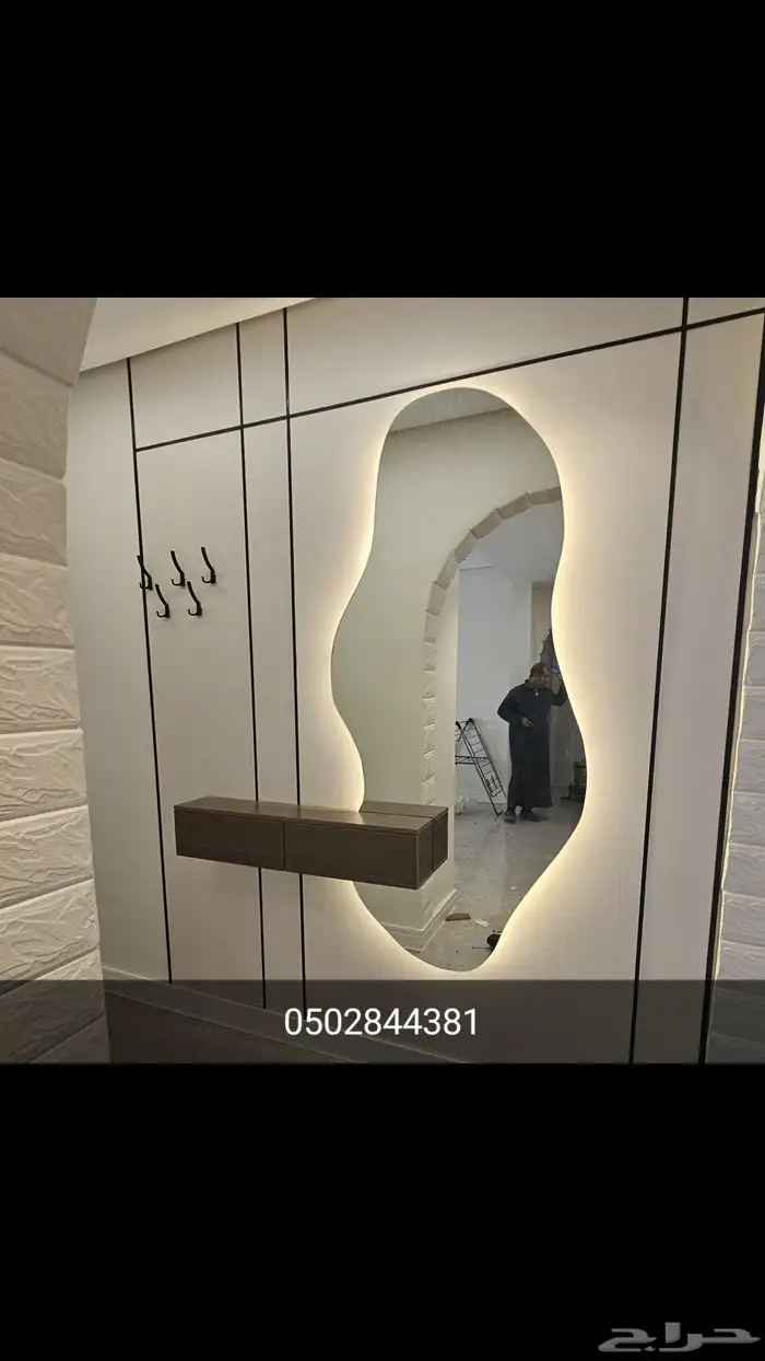 شيبورد شاشة مداخل مرايا تنفيذ حسب الطلب 9