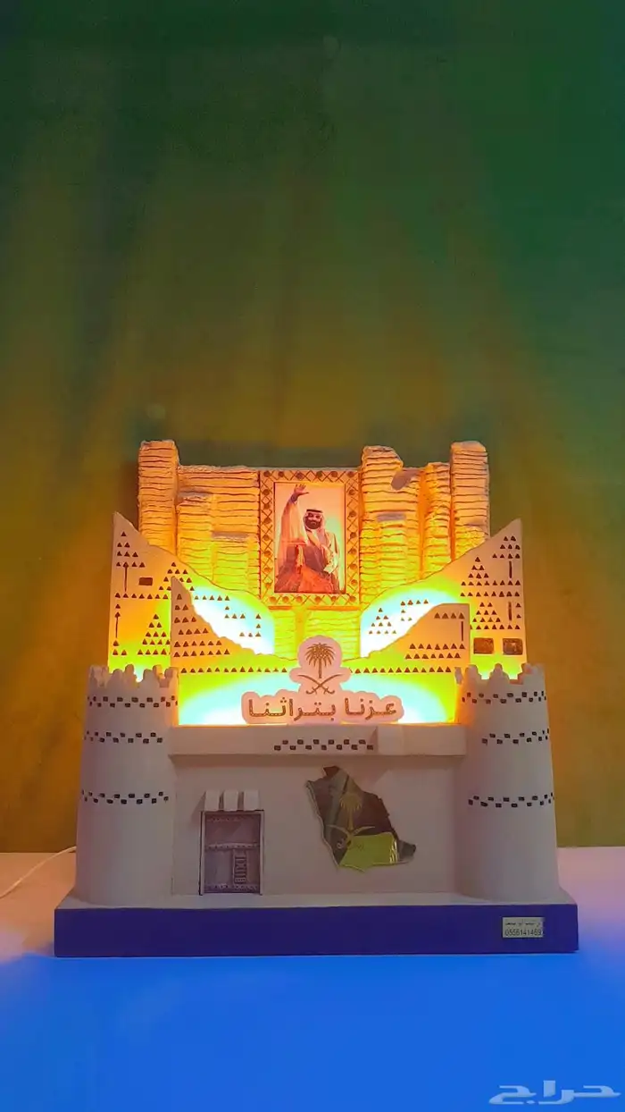 مجسم معالم السعودية التراثيه 1