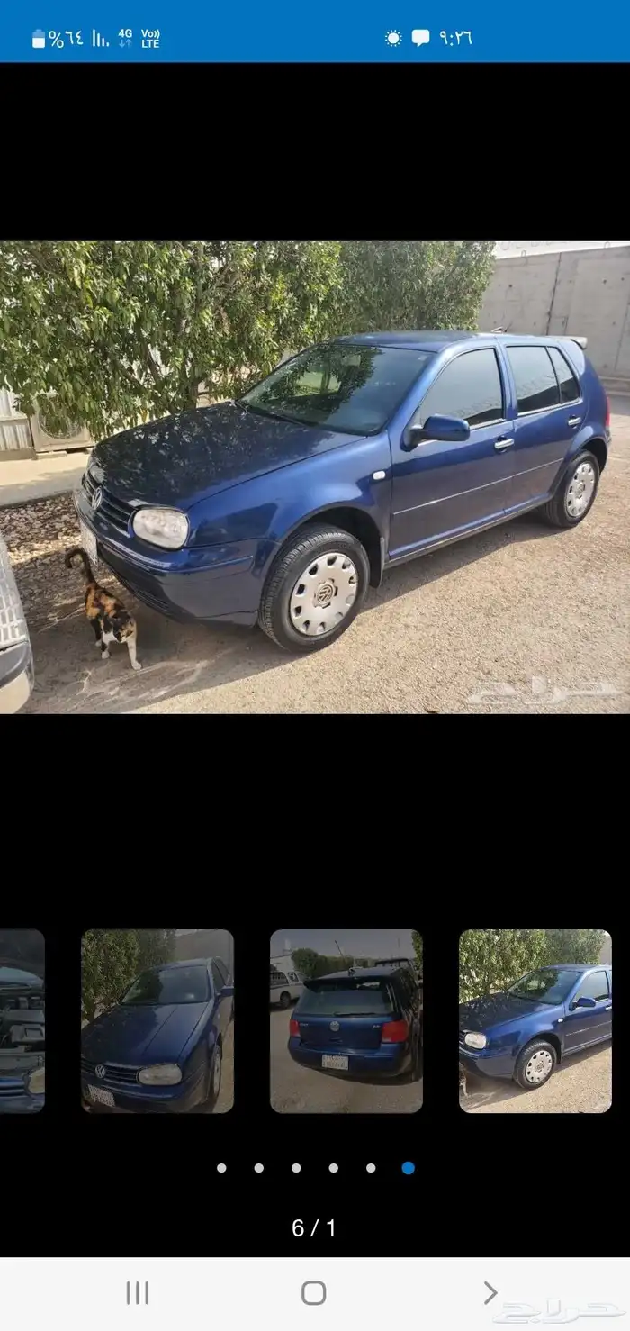 جولف 4 موديل 2004 0