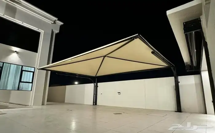 مظلات مواقف سيارات 1
