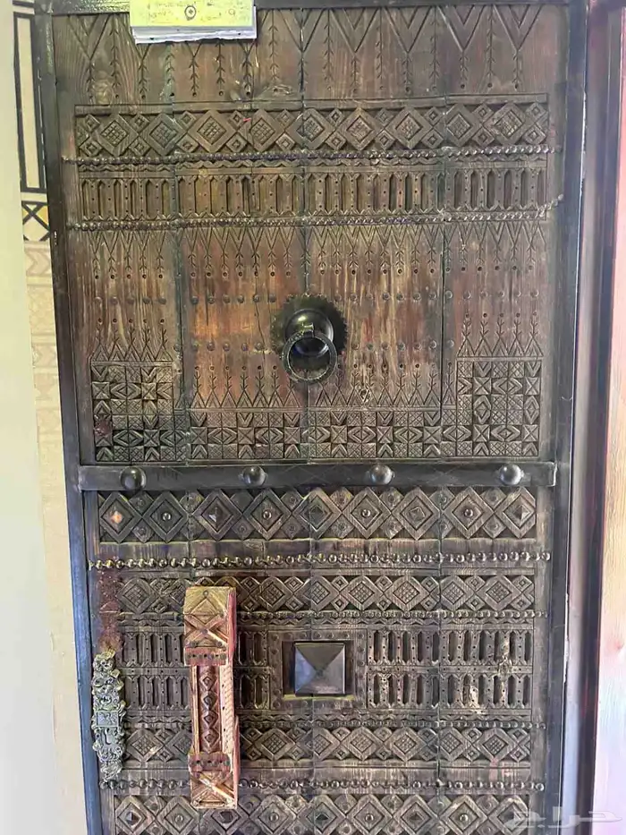 ابواب تراثيه خشب 11