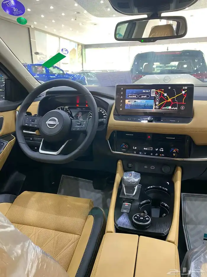 نيسان اكستريل SV بلس لون ابيض سقف اسود جديد اصفار 7