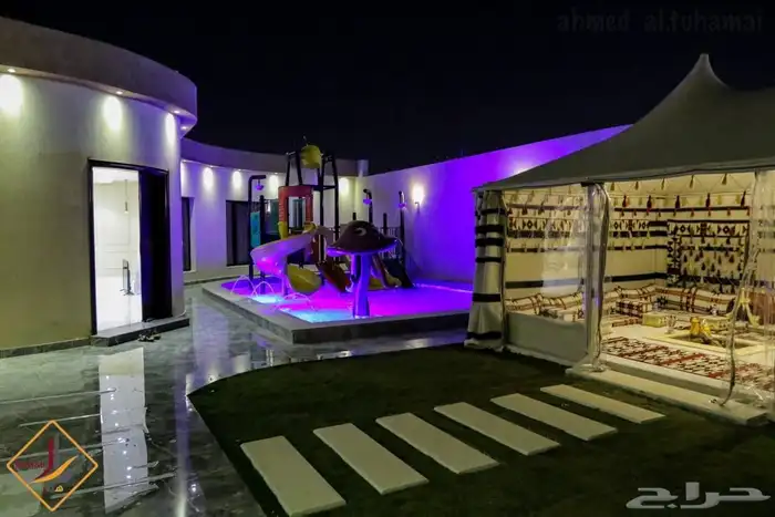 شاليهات رمال هيلز للايجار اليومي الرياض حي الرمال 0