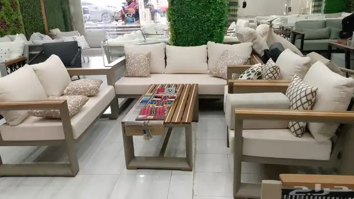 تفصيل وتنجيد كنب وجلست خارجيه حسب الطلب 0