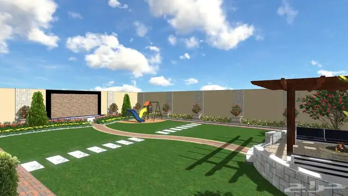 المهندس أحمد البدوي لتصميم وتنفيذ الحدائق المنزليه 0